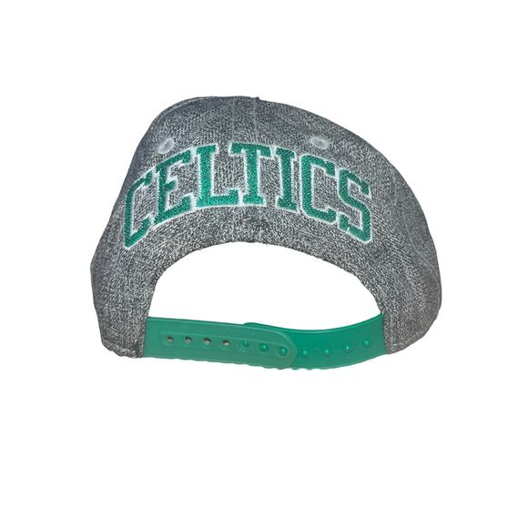 Boston Celtics NBA Special Grey Denim Snapback Fair Condition - Picture 2 of 3
